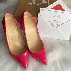 Barbie Pink Patent Leather Christian Louboutin